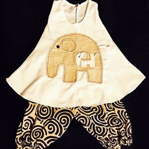 9-12 months Elephant clothes